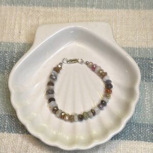 Handmade Multi color Beaded Bracelet with Genuine Stones